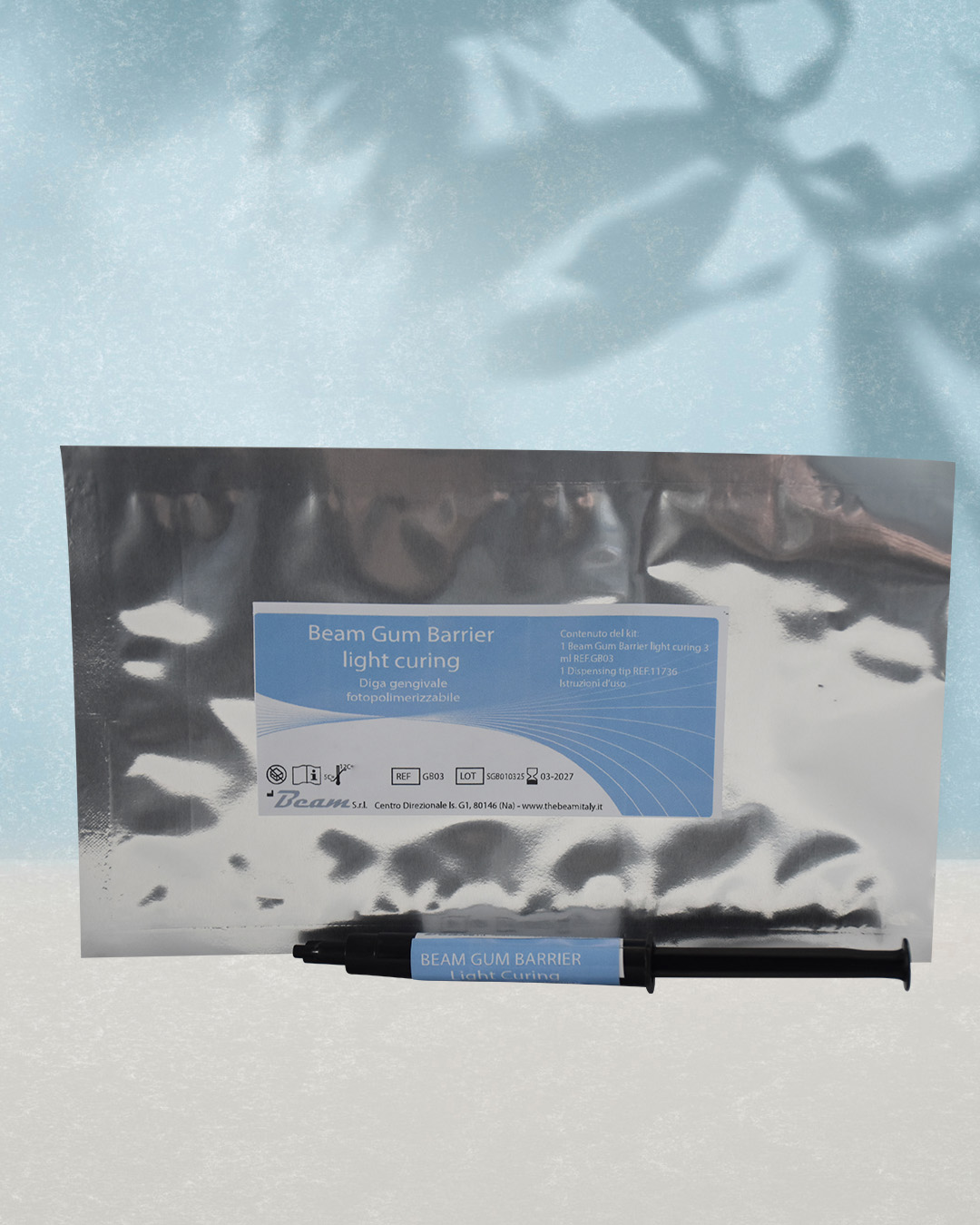 Beam Gum Barrier light curing